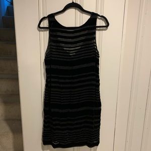 Joie Sheer slip velvet dress